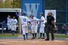 Baseball vs MIT  Wheaton College Baseball vs MIT during quarter final game of the NEWMAC Championship hosted by Wheaton. - (Photo by Keith Nordstrom) : Wheaton, baseball, NEWMAC